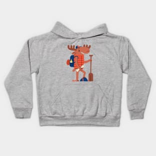 Moose adventurer Kids Hoodie